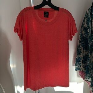 Prana cozy up shirt coral M